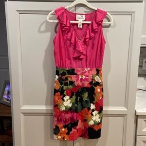 Anthropologie Tabitha Great Escape Floral Dress Size 2